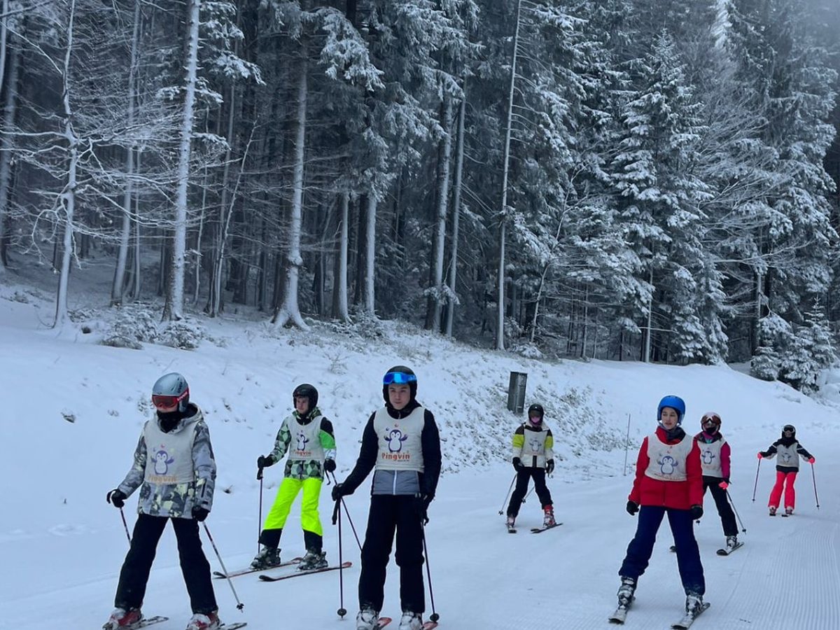 Škola skijanja na Sljemenu